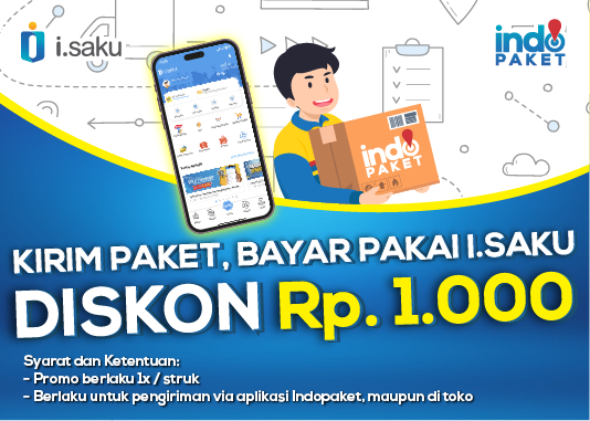 DISKON RP1.000 PAKAI I.SAKU